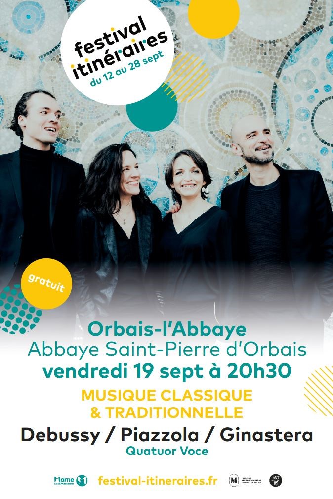 Concert du Festival Itinérances à Orbais l'Abbaye