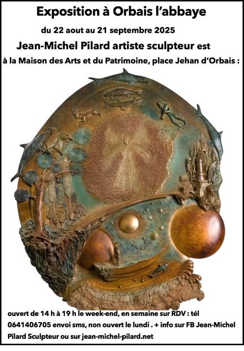 Exposition sculptures de Jean-Michel Pilard