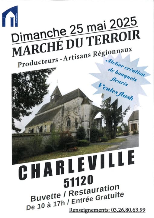 25 mai Marché Terroir Charleville