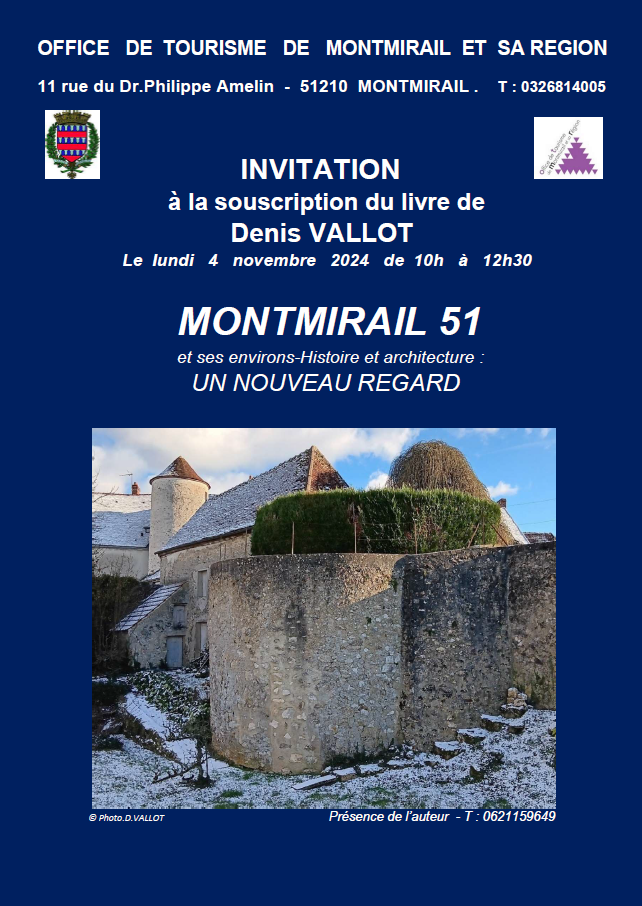 Souscription livre de Denis Vallot