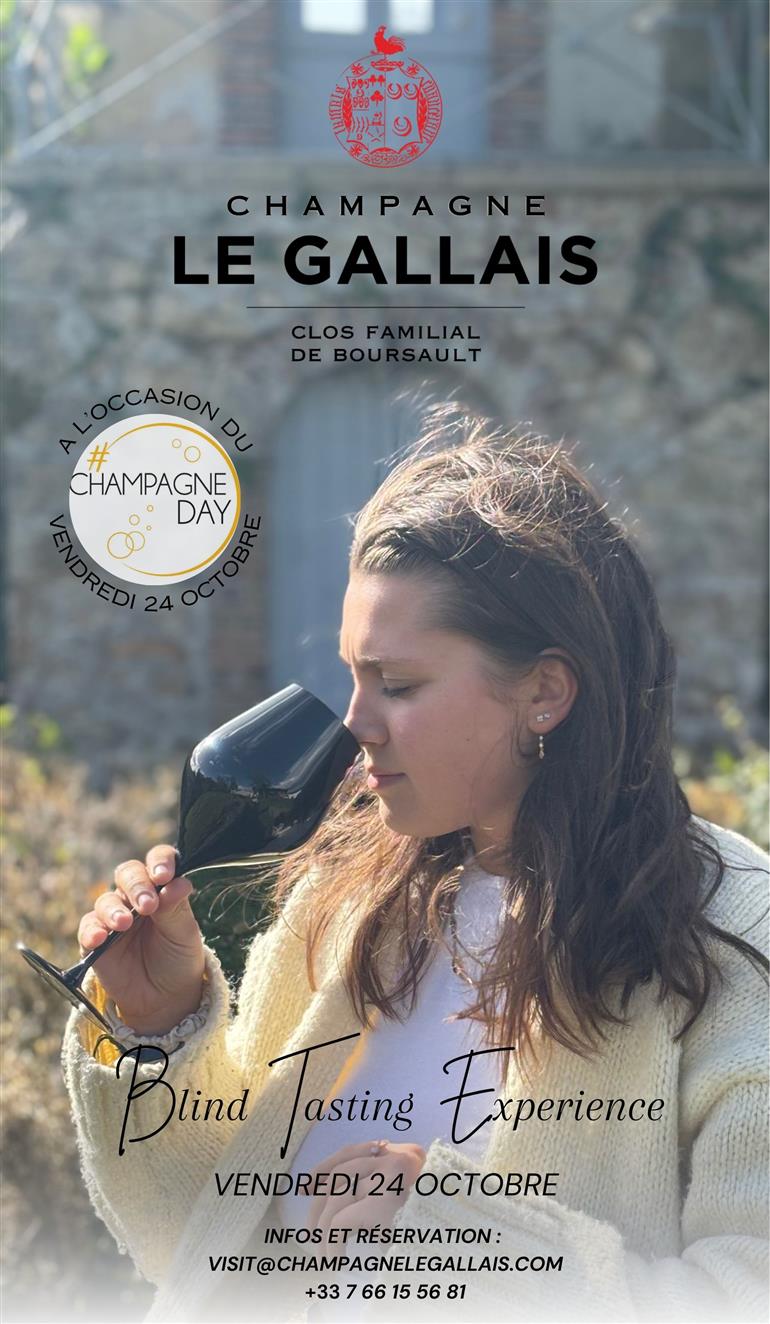 Affiche Champagne Day - Chp Le Gallais Boursault