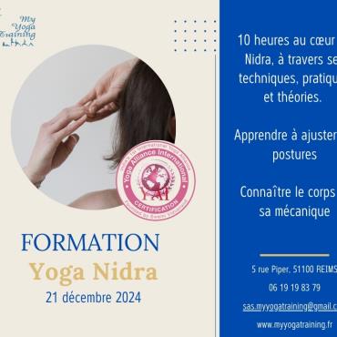 Formation Yoga Nidra Le 21 déc 2024