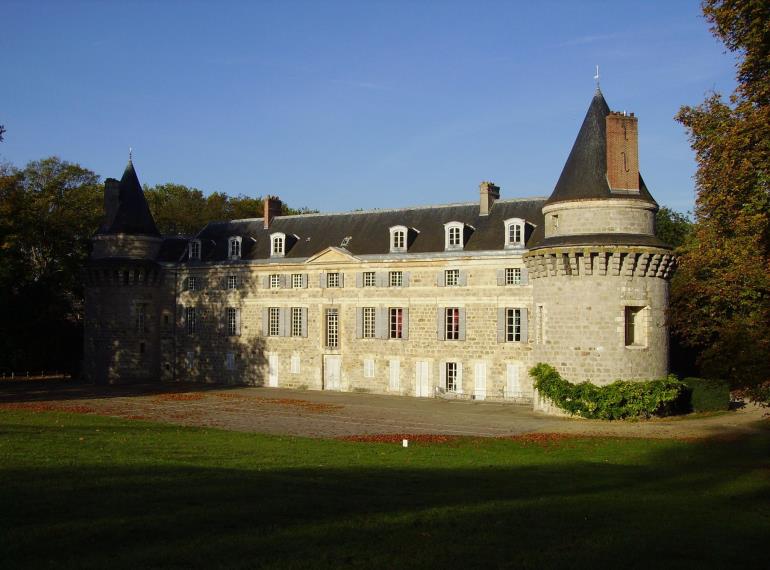 façade arrière - château de Dormans