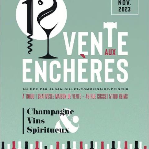 2023-11-24 Vente aux enchères Champagne Vins & Spiritueux