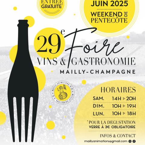 2025 Foire gastronomie Mailly-Champagne
