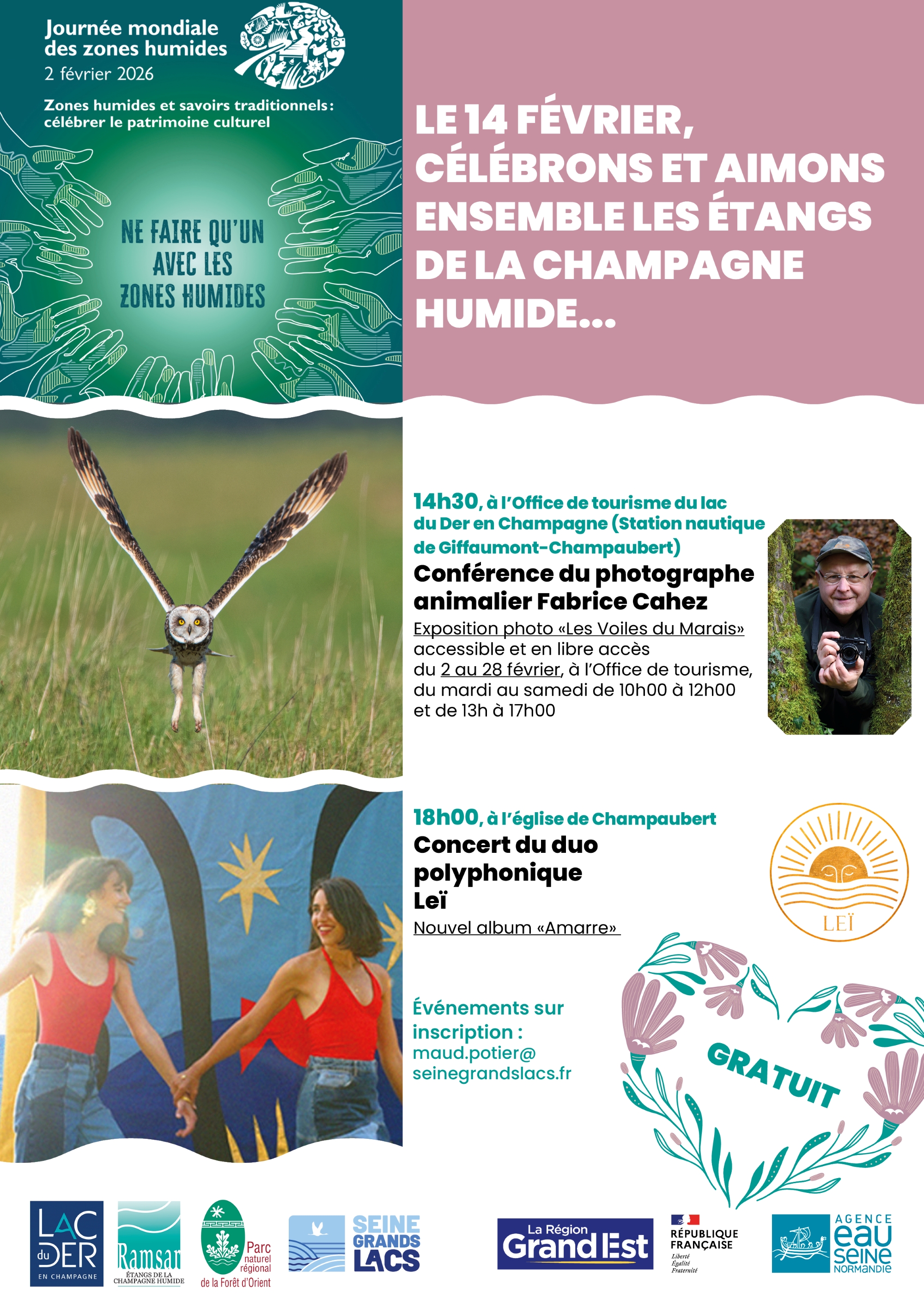 Conférence du photographe animalier Fabrice Cahez