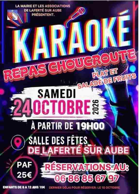 Karaoké et repas choucroute