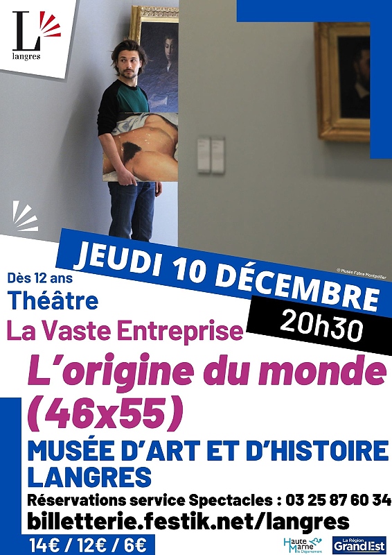 Théâtre - L'origine du Monde (46x55)