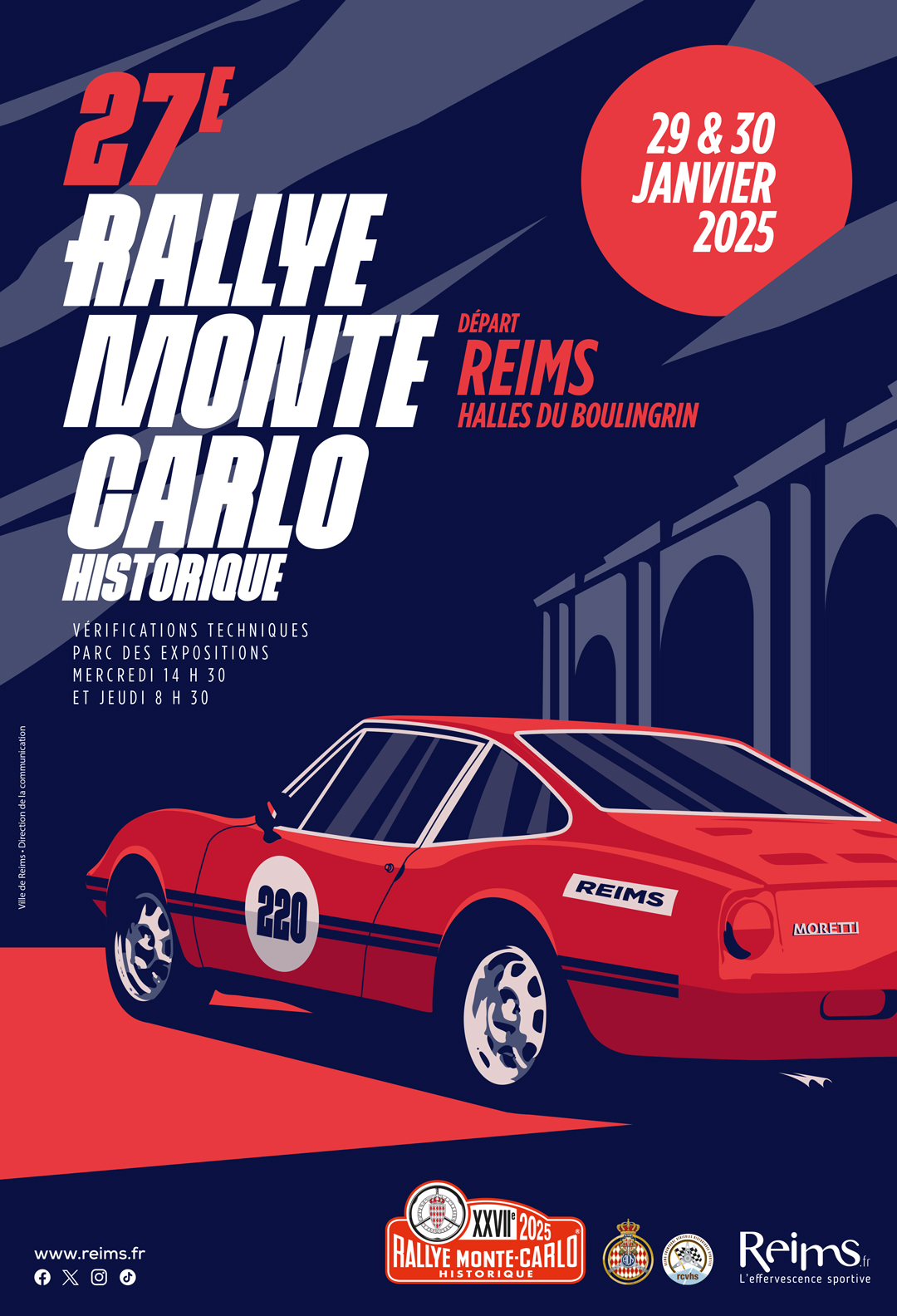 Rallye MonteCarlo Historique 2025 REIMS Sports et loisirs