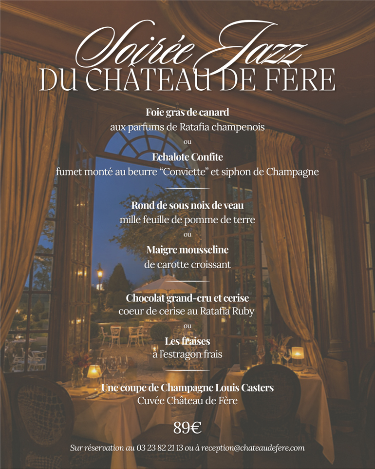 Château de Fère - Soirée jazz