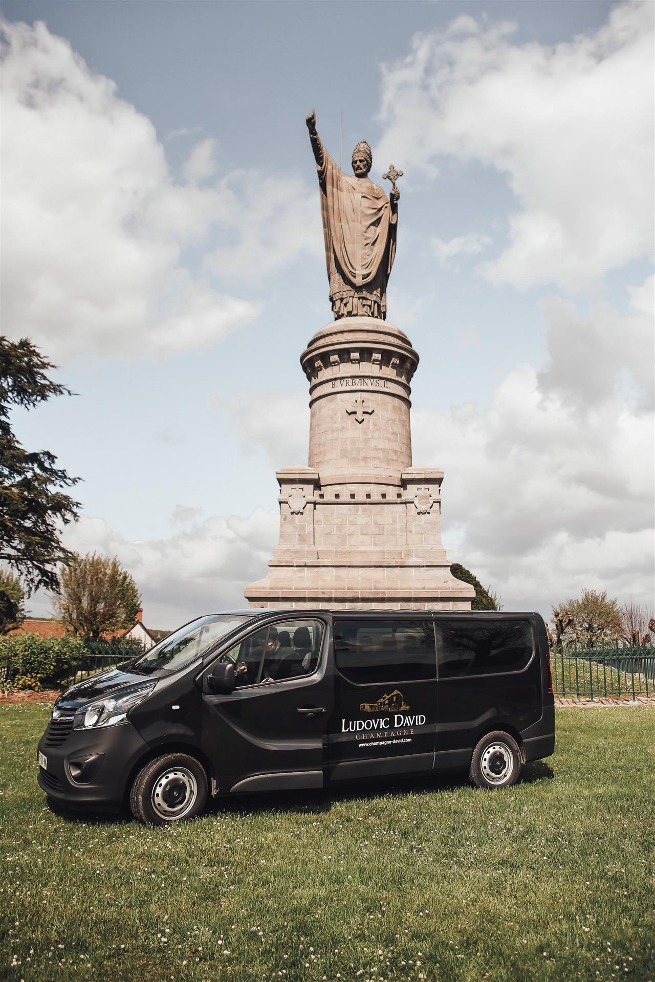 Visite du vignoble en van