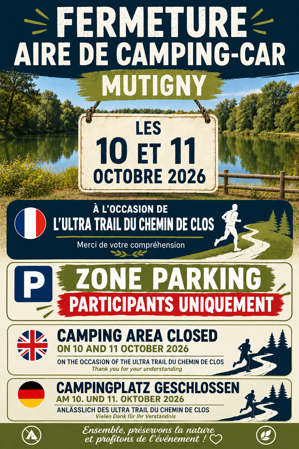 Ultra Trail du chemin de clos à Mutigny - DR