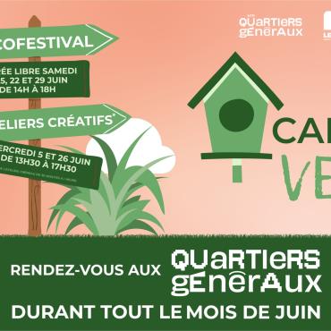 La Cabane Verte - Ecofestival Du 4 au 29 juin 2024