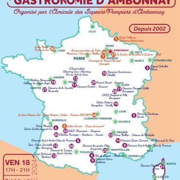 23ème Salon des vins et de la Gastronomie Du 18 au 20 oct 2024