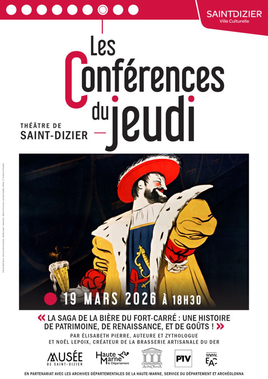 Conférence : la saga de la bière Fort-Carré, une histoire de patrimoine, de renaissance et de gouts !