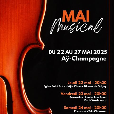 Affiche Mai Musical