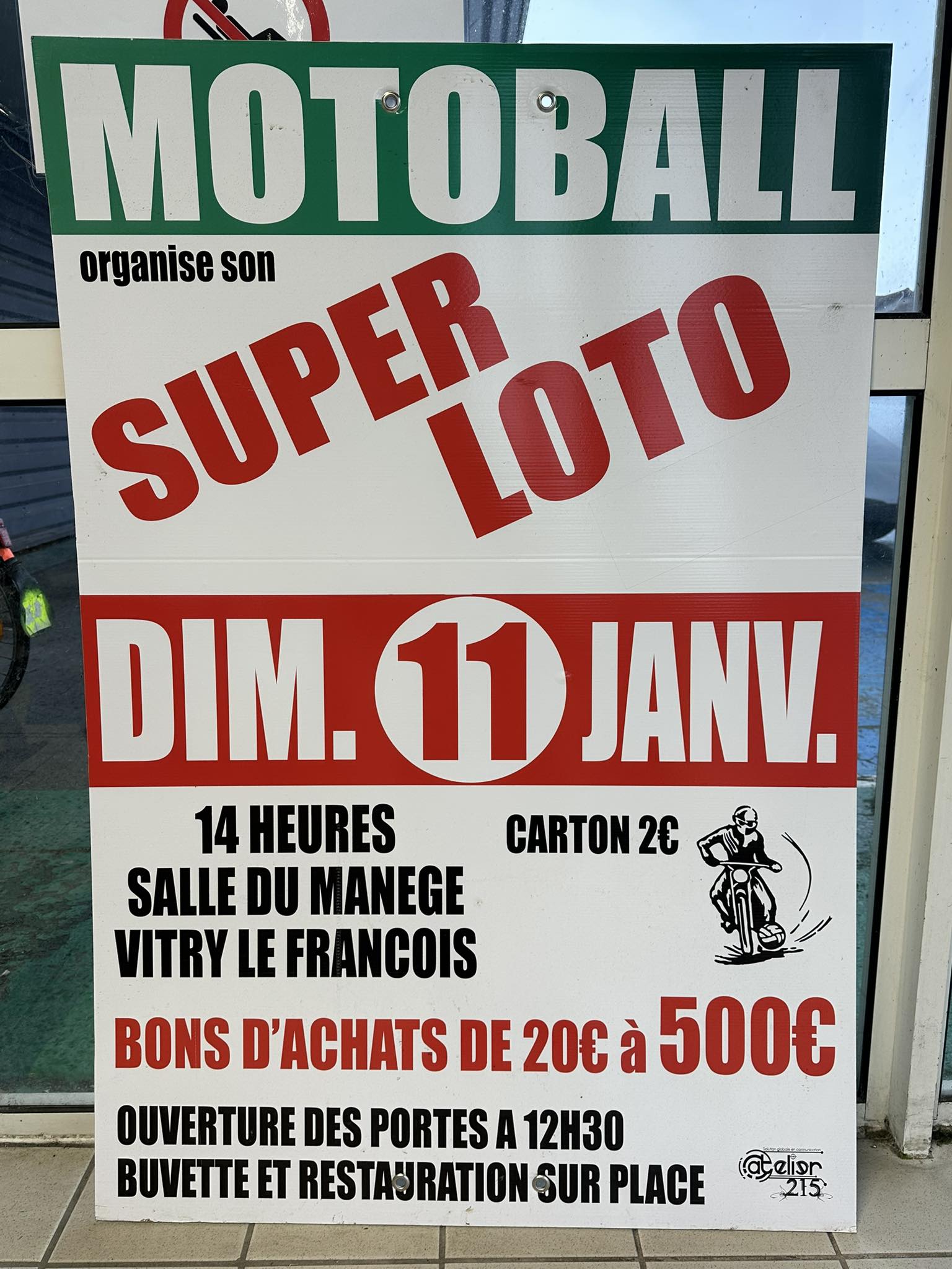 Super Loto du Motoball Club Vitryat