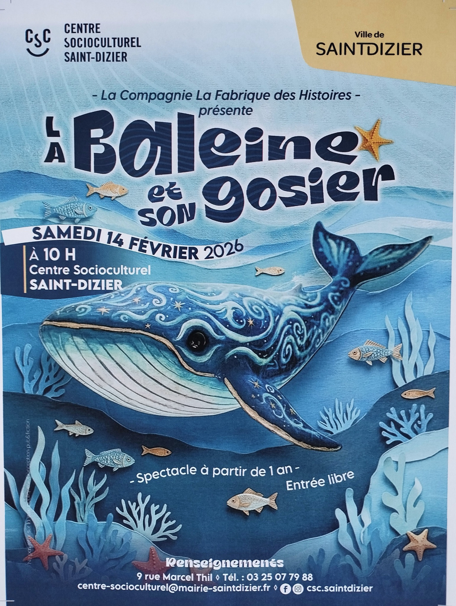 La baleine et son gosier