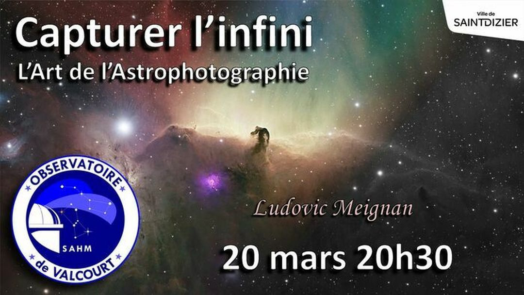Conférence de l'obervatoire : capturer l'infini
