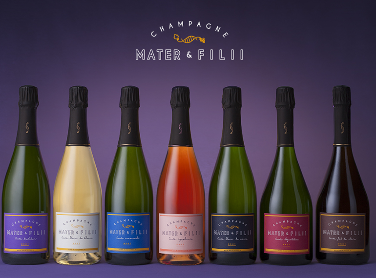 7 cuvées des Champagnes Mater & Filii