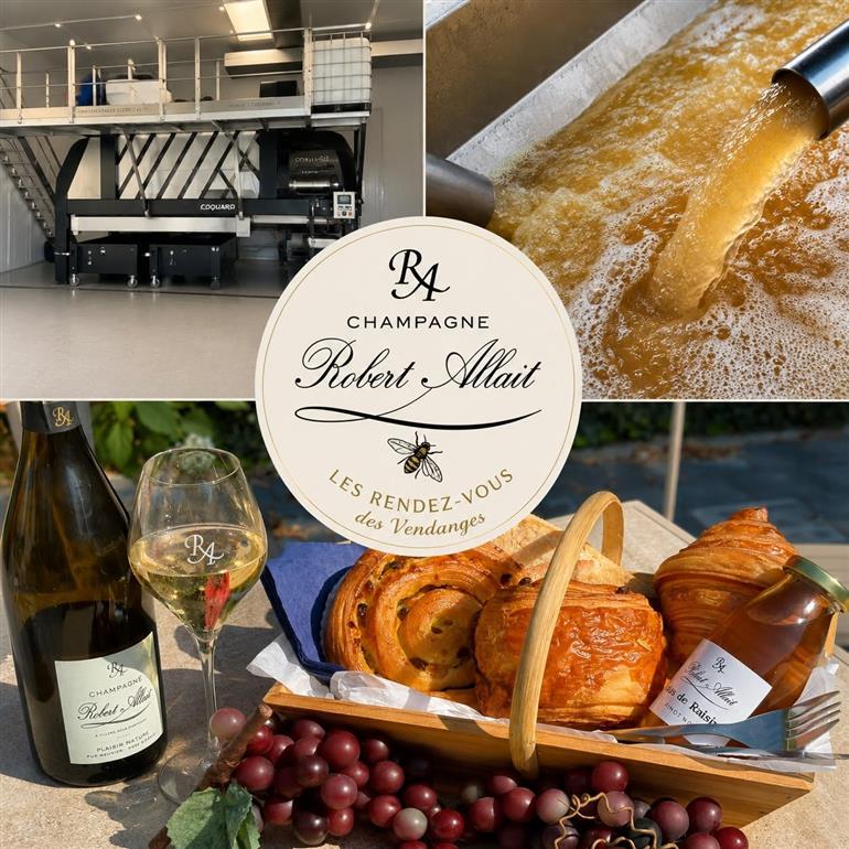 Les rendez-vous des Vendanges du Champagne Robert-Allait