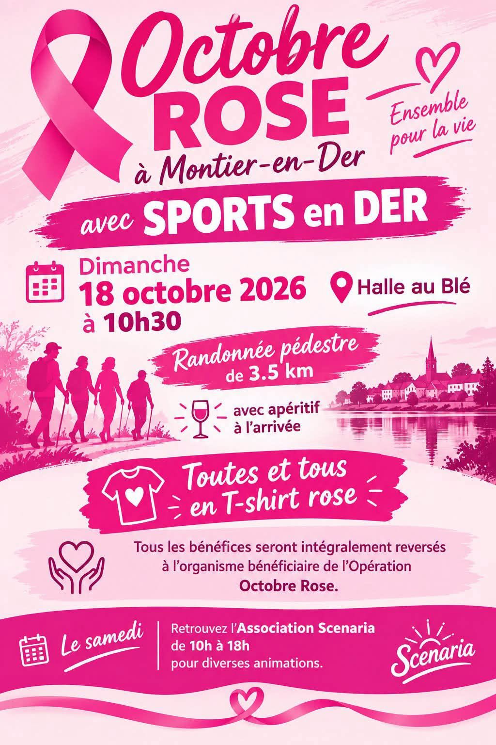 Octobre Rose - Mairie Montier
