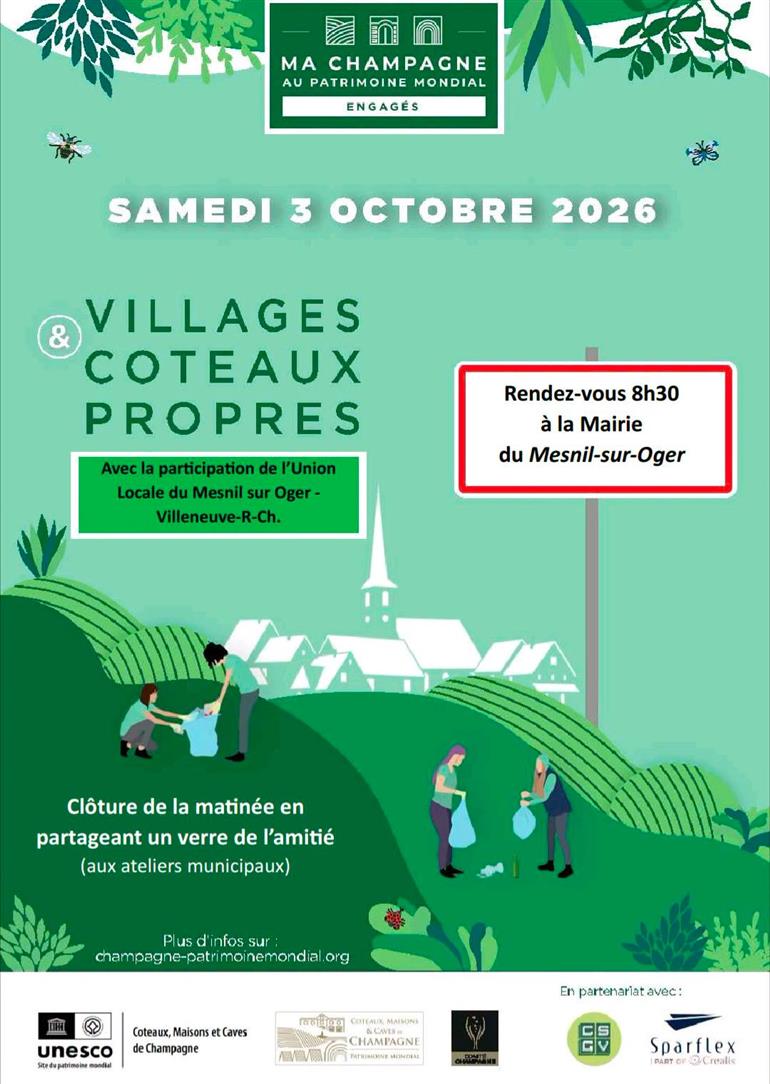 Coteaux propres Le Mesnil-sur-Oger