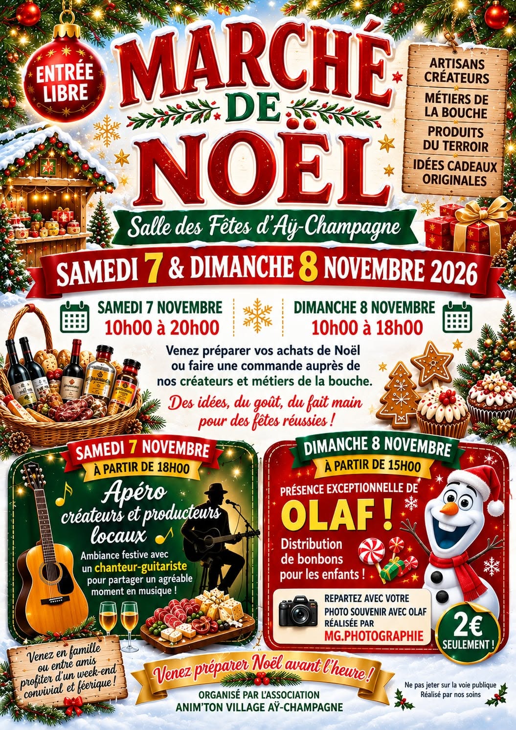 Marché de Noël - DR
