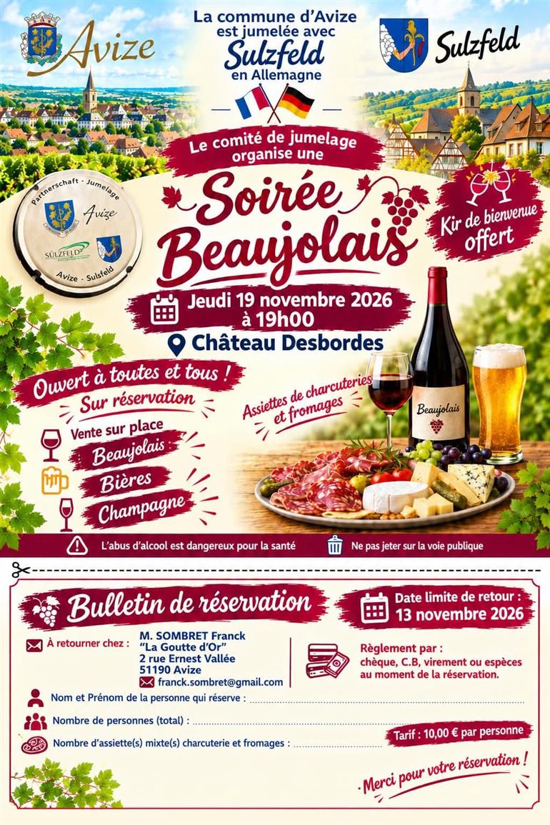 Beaujolais nouveau Avize