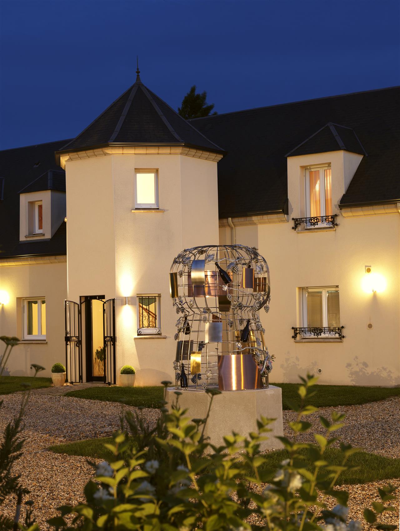 Oeuvre d'art - bouchon de champagne