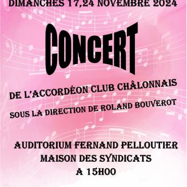 Concert Sainte Cécile Du 17 au 24 nov 2024