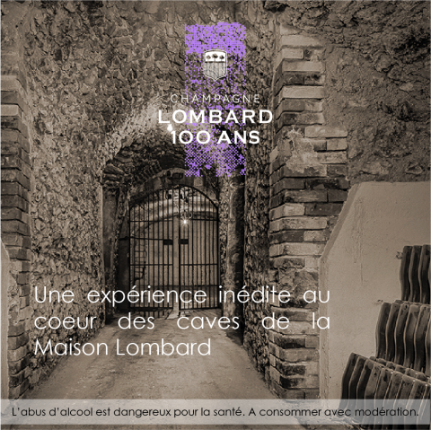 Accord Musical Au Coeur Des Caves de la Maison de Champagne LOMBARD