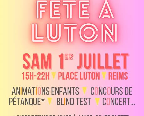 Affiche Fête à Luton 2023 - 1