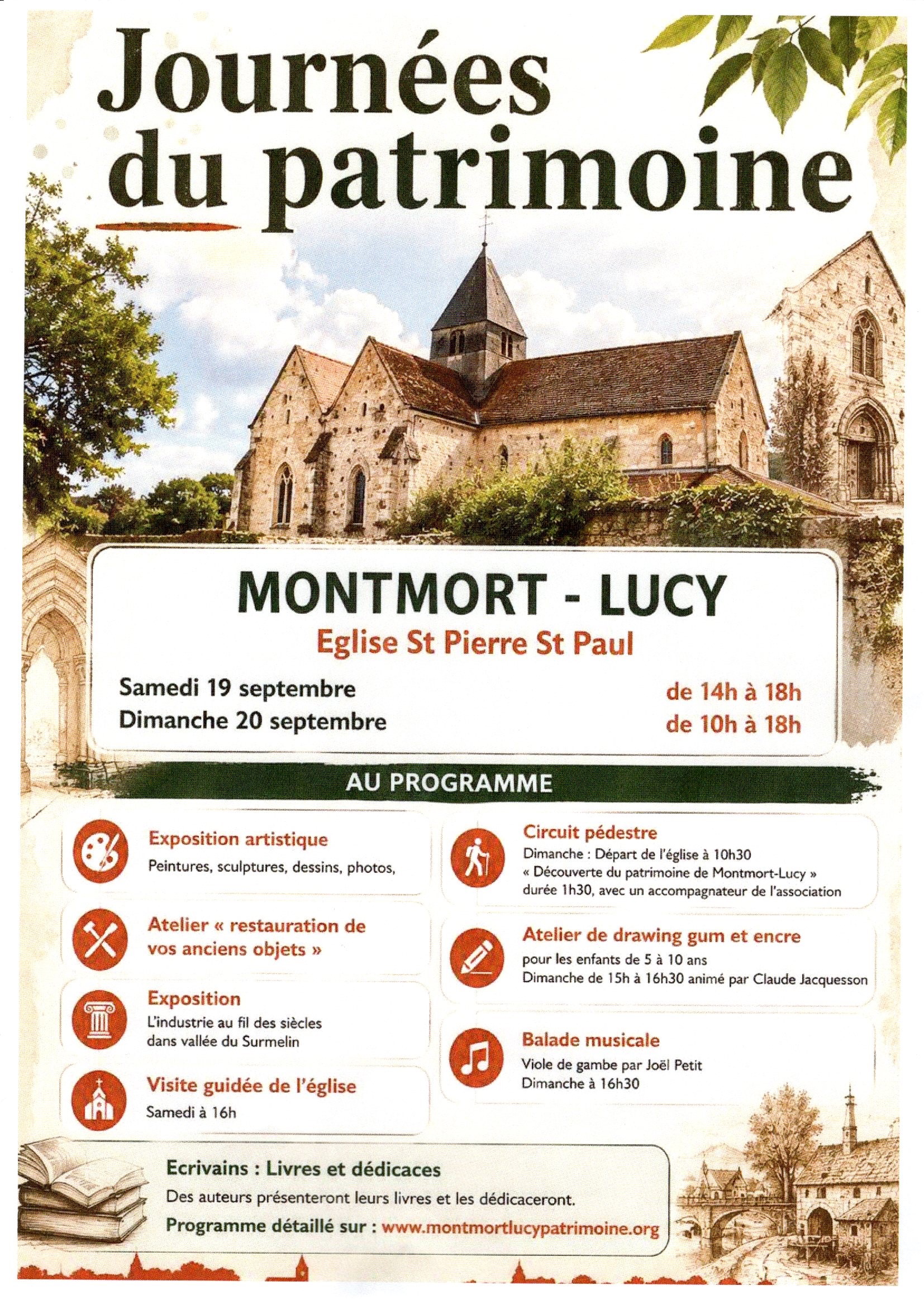 Affiche JEP Montmort - Cécile Buffry