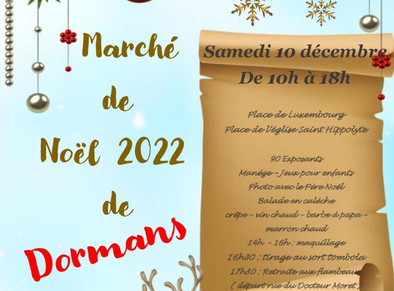 Affiche NOEL 2022 - Dormans