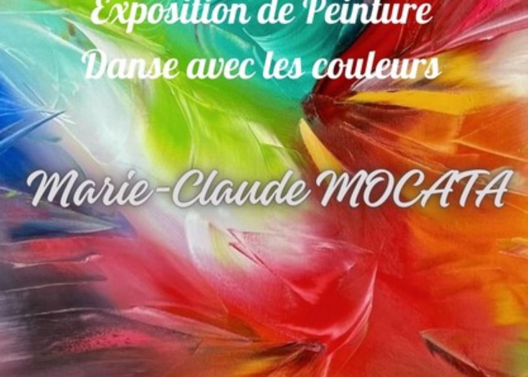 Affiche exposition Marie-Claude Mocata