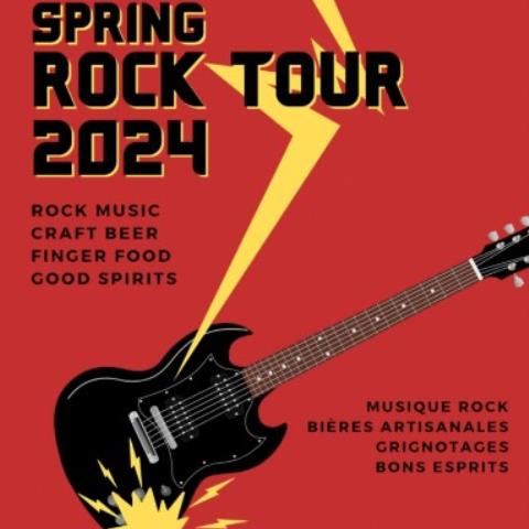 Spring rock tour 2024 - Brasserie des 3 loups