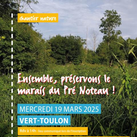 Ensemble, préservons le marais du Pré Noteau