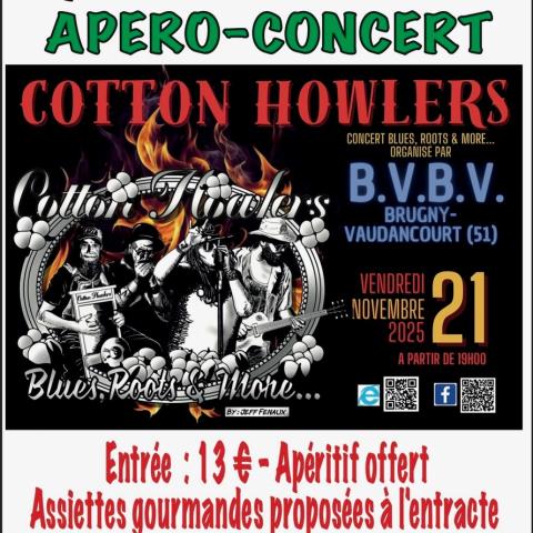 Apero-concert Brugny-Vaudancourt