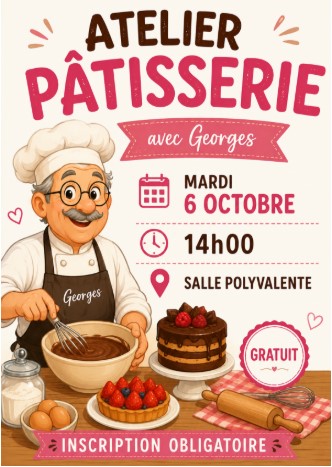 Atelier patisserie - NC