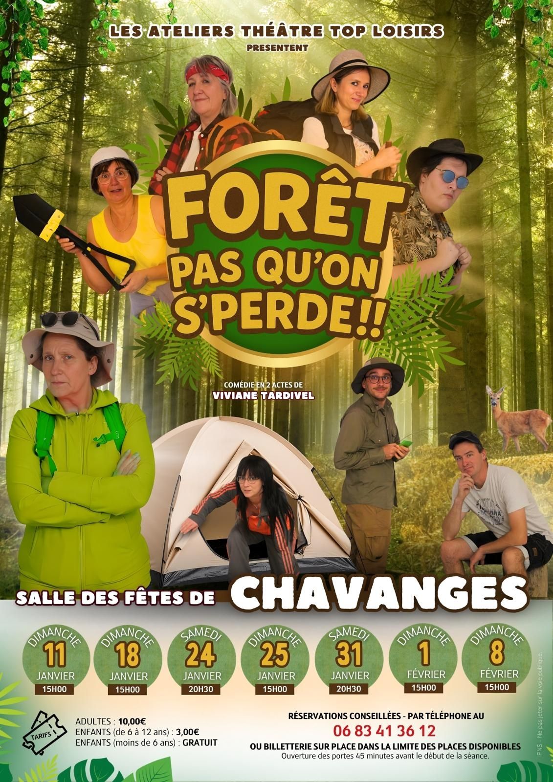 Théâtre : "Forêt pas qu'on s'perde !"