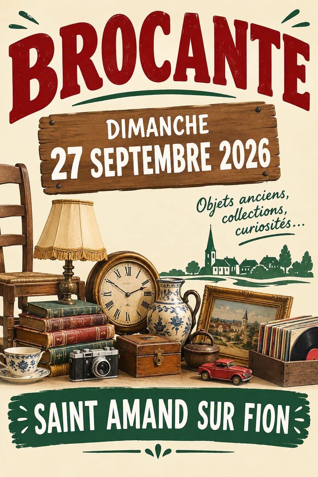 BROCANTE ST AMAND SUR FION - BROCANTE ST AMAND SUR FION