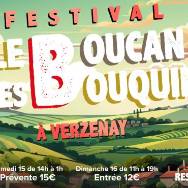 Festival "Le boucan des bouquins" Du 15 au 16 juin 2024
