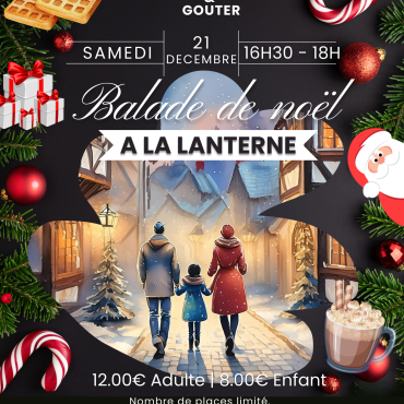 Balade à la lanterne de Noël à Aÿ-Champagne Le 21 déc 2024