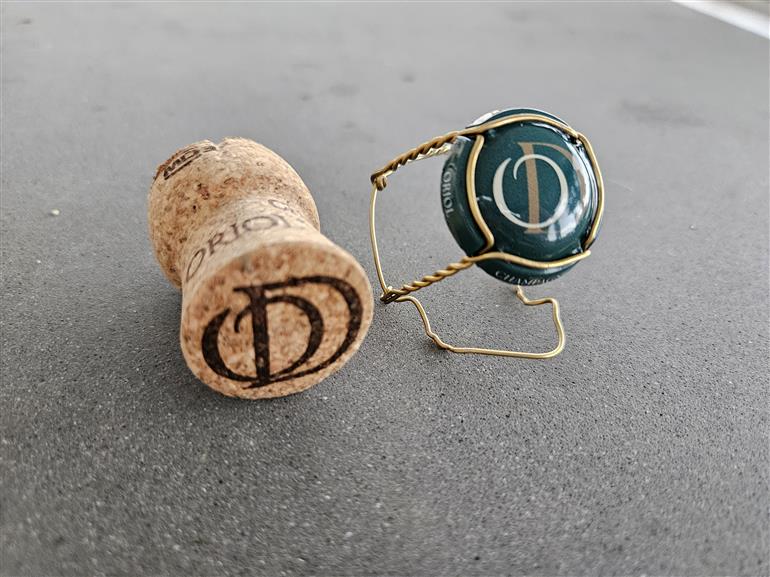 Bouchon Muselet Champagne Oriol-Dérouillat