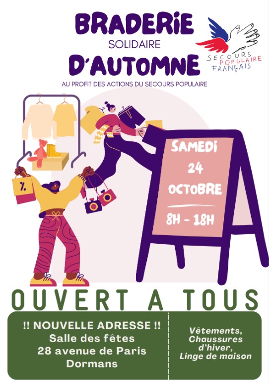 Braderie d'automne - Dormans