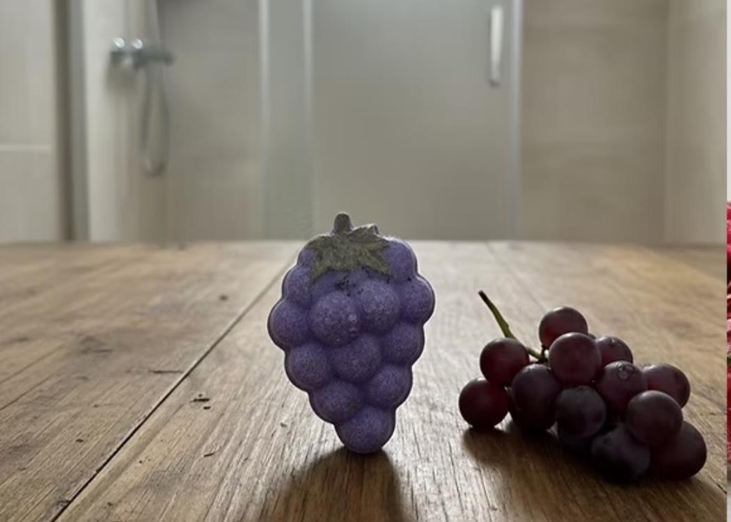 Bulle Champenoise - Bombe de douche Raisin de Damery