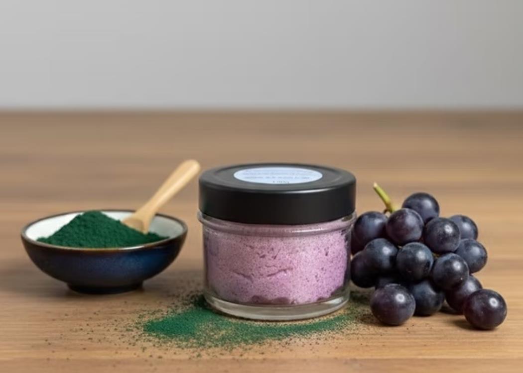 Bulle Champenoise - Gommage corporel Spiruline et raisin
