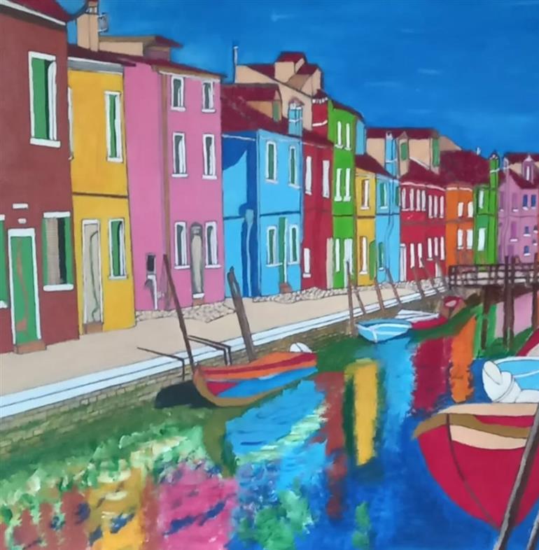 Burano Les maisons de pêcheurs