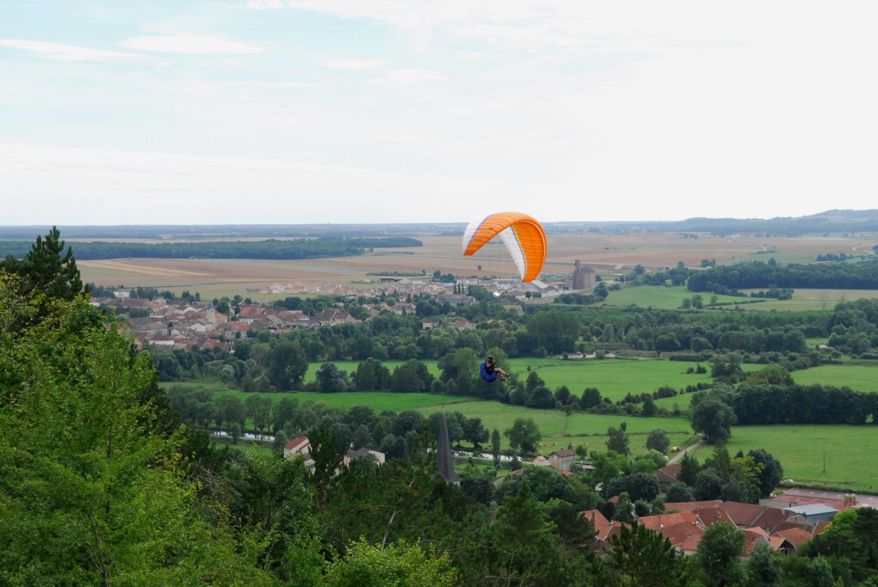 Parapente depuis Bologne